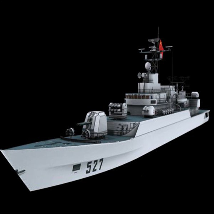 克孜勒苏柯尔克孜3d护卫舰模型